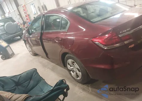 2014 Honda Civic Lx из США, поврежденный, VIN 2HGFB2F52EH507828